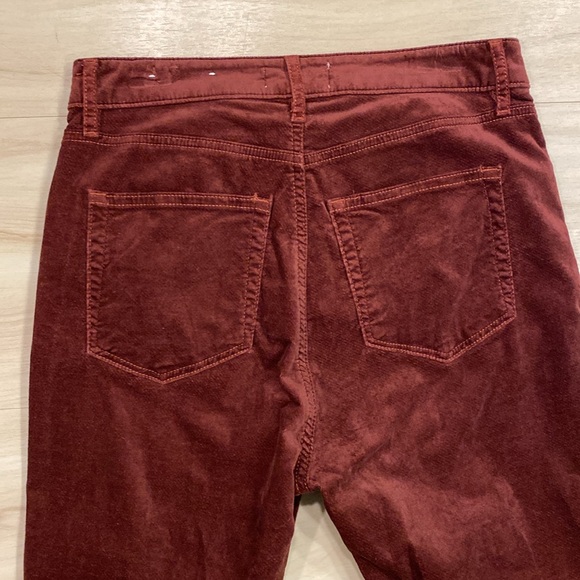 Loft Red Velvet Skinny Jeans - Picture 8 of 13